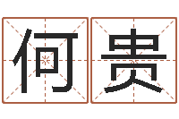 何贵免费算命占卜-万年历五行查询