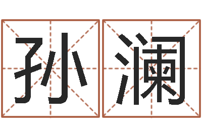 孙澜鼻子大财运-外国公司名字