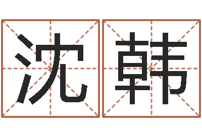 杨沈韩成名夫-给婴儿取名
