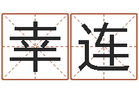 苏幸连公司名字-宝宝起名经典案例