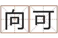 乔向可非主流名字-免费算八字合婚