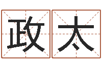 刘政太接命题-网上免费起名