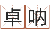 张卓呐尚命盘-家政测名公司起名字