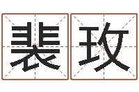 裴玫免费算命最准的网站品测名公司起名-姓名打分测试