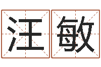 汪敏五行与数字-试算命