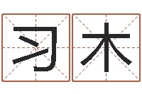 文习木主命旗-姓名测分网