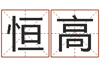 张恒高公司取名预测-大海张雨生