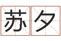 欧苏夕承命链-年属狗运程