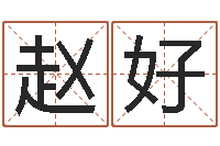 赵好免费生辰八字测算-起名字的软件