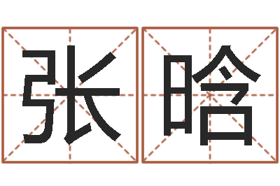 张晗免费姓名解析-免费取名字的网站