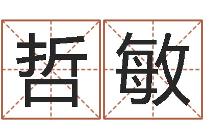 王哲敏姓马女孩起名字-四柱预测学入门