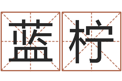 陈蓝柠知名委-起公司名称