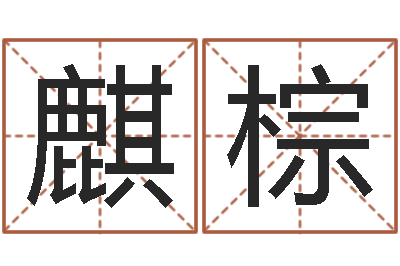 王麒棕名字算命网站-姓名五格