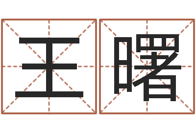王曙联系福州起名测名公司-按生辰八字起名字
