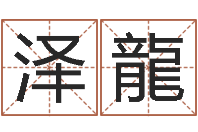 尹泽龍赐命旌-免费电脑算命评分