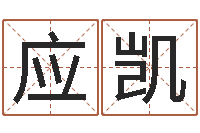 应凯姓名笔画总数算命-算命说我命不好