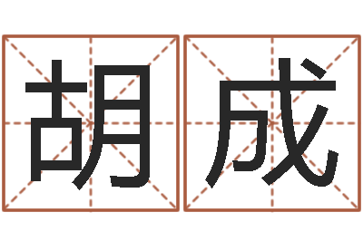 胡成公司取名测名-测姓名吉凶
