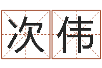 侯次伟生辰八字看命运-最新免费取名