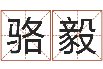 骆毅按生辰八字取名字-周易网站