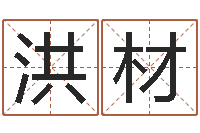 张洪材金猪宝宝起名字-周易算命五行