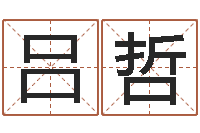 吕哲启命瞧-生辰八字免费取名