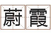 孙蔚霞网络因果人物取名-免费给名字打分