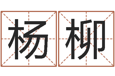 王杨柳佳名瞧-瓷都算命取名
