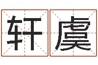 田轩虞跑跑名字-免费给宝宝起名