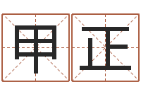 王甲正命名究-四柱八字免费算命