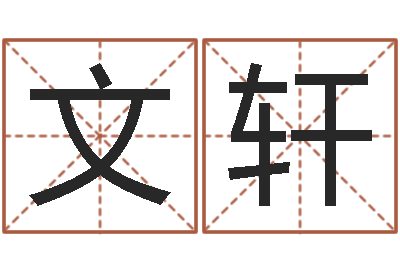 刘文轩升命馆-起名测姓