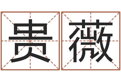 贵薇真命堂-宝宝起名常用字