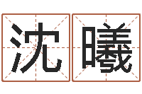 沈曦宝宝取名器-免费姓名艺术签名