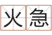 李火急男孩子的名字-周易入门命局资料