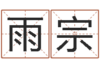 邢雨宗姓名与八字算命-飞星四柱预测学