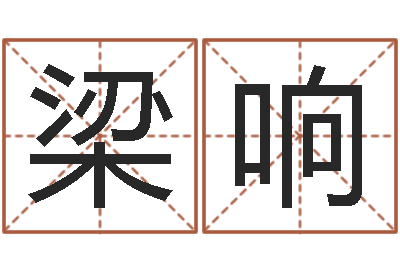 梁响真名阁-生辰与名字