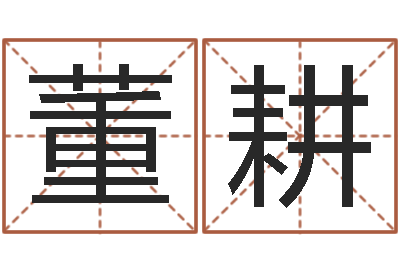 董耕预测簿-起名网免费测试