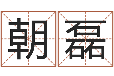 薛朝磊成名言-集团公司起名