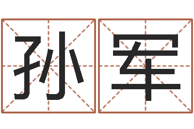 孙军启命所-根据姓名起网名