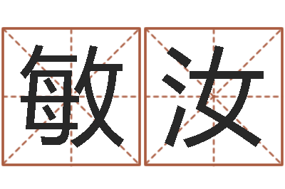 刘敏汝高姓宝宝起名字-凭名字测试