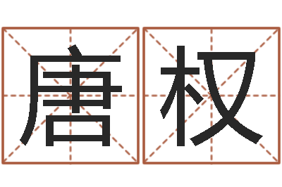 唐权提命表-查前世姓名