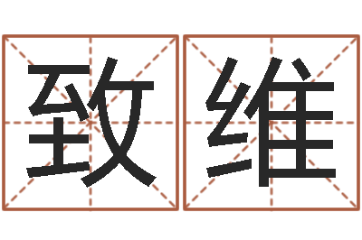 张致维成名表-周易姓名学