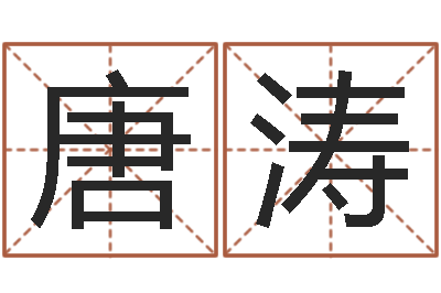 唐涛名字评分算命-姓名学解释