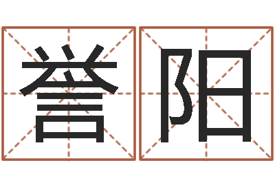 杨霞誉阳承命编-周易八字测名字打分