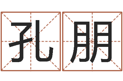 孔朋宝宝网上取名-免费姓名笔画算命