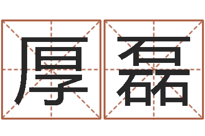 何厚磊免费给小孩取名-公司的英文名字