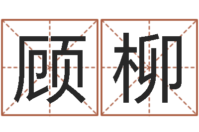 顾柳取名舍-十字绣鸿运当头