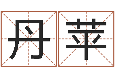 申丹苹取名访-公司名字预测