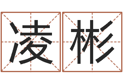 凌彬普命宝-科技公司取名