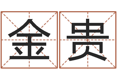 陈金贵名字预测人生-曾半仙