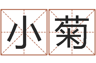 杨小菊大名会-免费个人起名